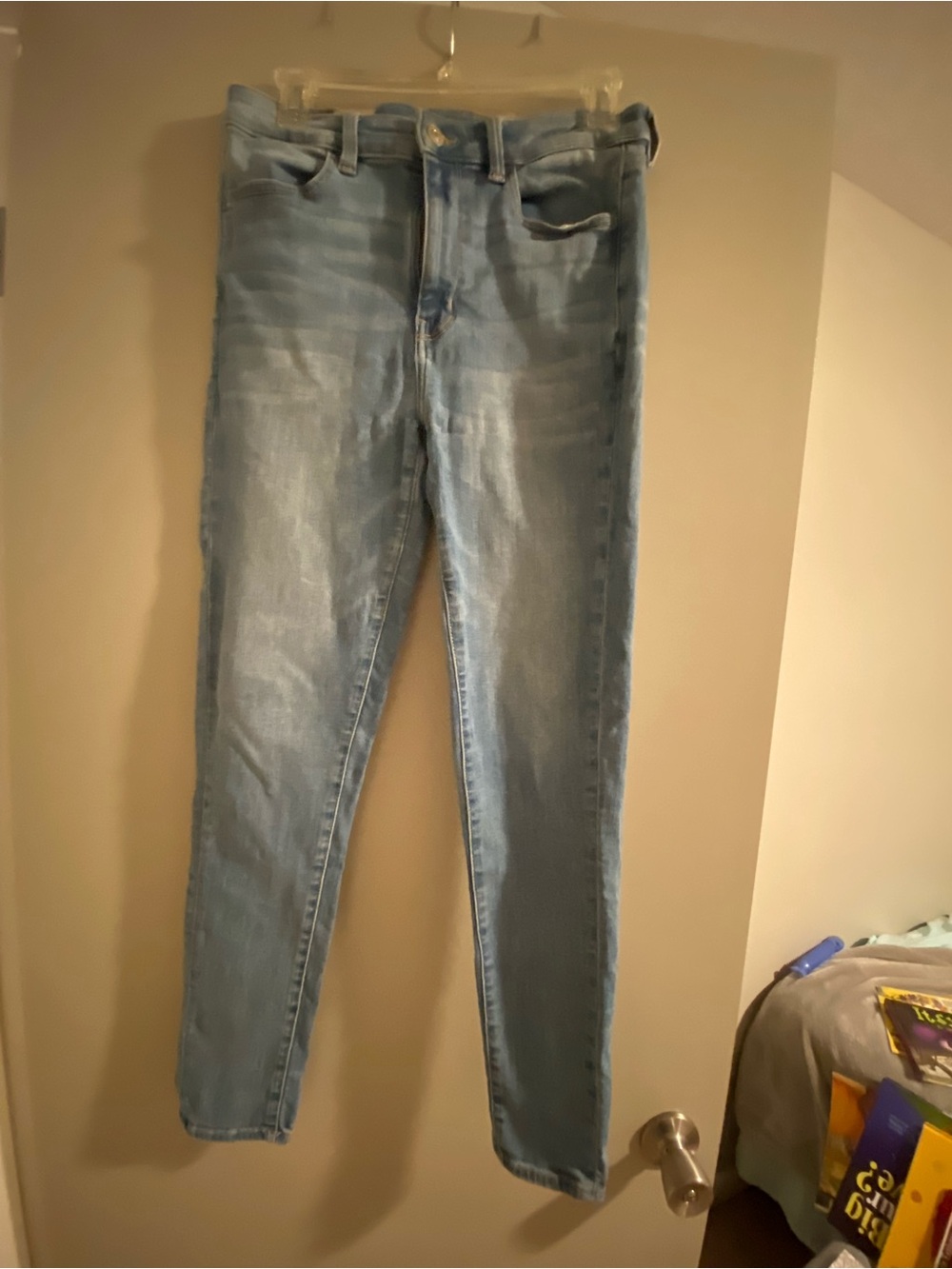 American Eagle Outfitters Light Blue Skinny Jeans